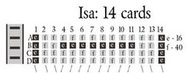 Isa (14 cards)
