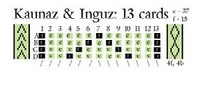 Kaunaz en Inguz (13 cards)