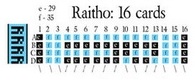 Raitho (16 cards)